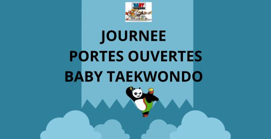 Journée portes ouvertes baby taekwondo