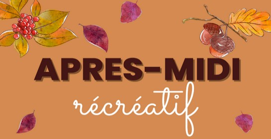 Club de l'amitié : après-midi récréatif