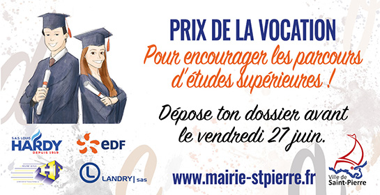 Prix de la vocation - pour les études supérieures